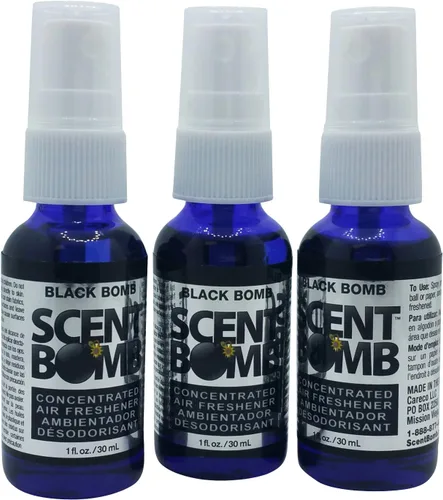 Vista 4 de Super Strong Scent Bomb Ambientador de aire para auto y hogar, altamente concentrado, 1 onza (4 aromas surtidos (aleatorio))