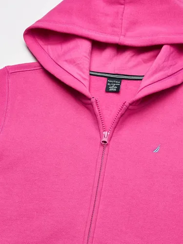 Vista 2 de Nautica Sudadera con capucha de forro polar con cremallera completa
