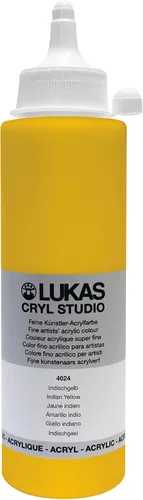 Vista 46 de Lukas CRYL Studio Artist - Pintura acrílica para artistas, Alizarín Carmesí, botella de 250 ml - Pinturas acrílicas de alto pigmento para pintar