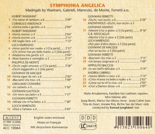 Vista 2 de Symphonia Angelica Madrigals