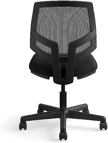 Vista 6 de HON Volt H5713 - Silla tapizada para computadora con respaldo de malla, para escritorio de oficina, color negro