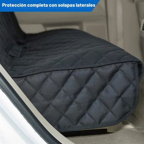 Vista 8 de Viewpets- Protector de asiento de auto. Funda de asiento de auto para mascotas, impermeable, resistente y antideslizante, para perros