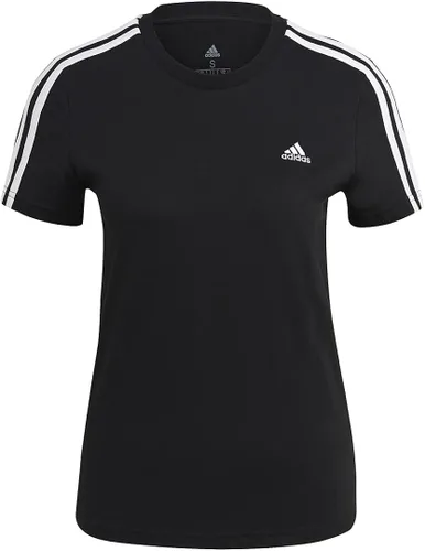 Vista 4 de adidas Essentials - Camiseta delgada de 3 rayas para mujer
