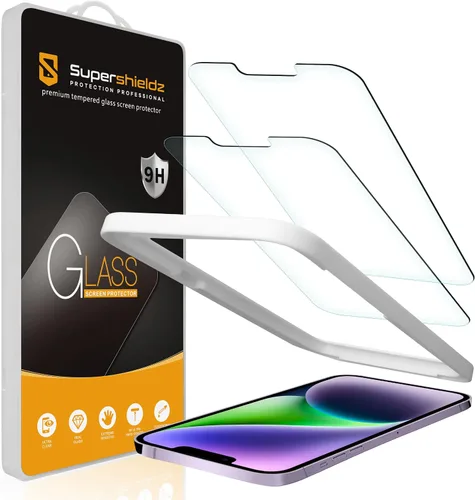 Vista 15 de Supershieldz Protector de pantalla de vidrio templado diseñado para iPhone 11 Pro, iPhone Xs y X (5.8 pulgadas), bandeja de fácil instalación