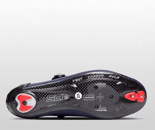 Vista 3 de SIDI Shoes Wire 2 Matt Carbon, Scape Ciclismo Hombre, Azul Mate Negro, 44.5