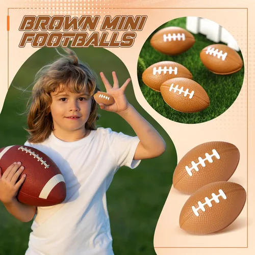 Vista 6 de Blulu Paquete de 30 mini bolas de fútbol de espuma para el estrés a granel de 2.17 pulgadas para niños y adultos, regalo de fiesta escolar, pequeño