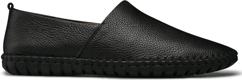 Vista 7 de Mocasines de cuero genuino para hombre, suaves, transpirables, hechos a mano, con costuras a la moda, casuales, ligeros, zapatos de vestir