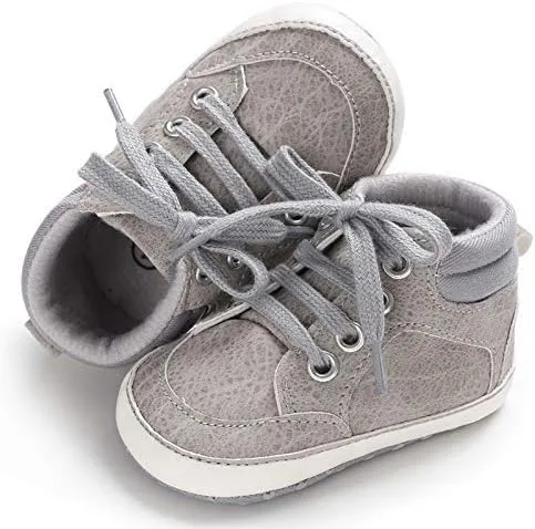 Vista 6 de Botines de forro polar antideslizantes con suela suave para bebés y niños pequeños