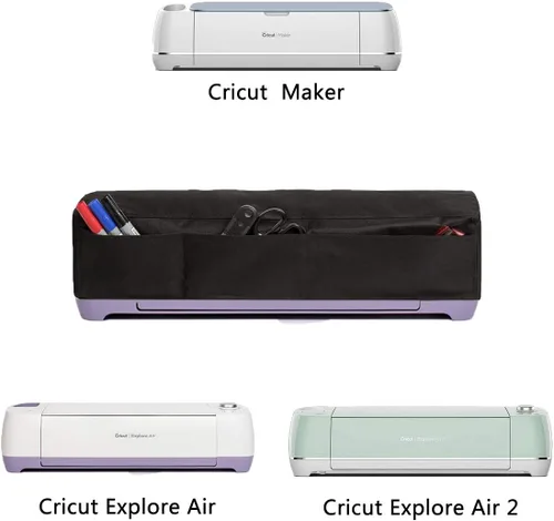 Vista 7 de YELAIYEHAO Bolsa de transporte compatible con Cricut Explore Air y Maker, bolsa impermeable compatible con Cricut Explore Air y suministros