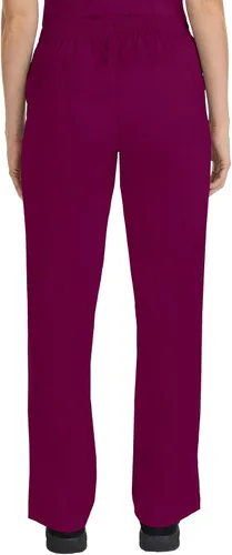 Vista 2 de Healing Hands Pantalón de hospital de etiqueta púrpura para mujeres modelo Taylor 9095 2 con cordón y 2 bolsillos