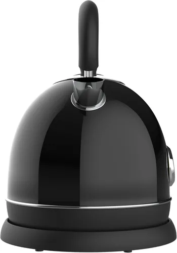 Vista 5 de CULINARY CHEF Tetera eléctrica retro con tecnología Speed Boil, sin BPA, 1.8, acero inoxidable, color negro