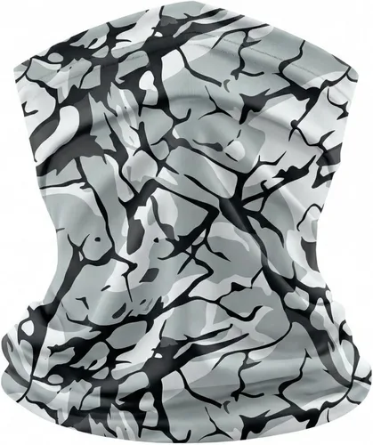 Vista 23 de Polaina de cuello con protección solar UPF 50, 13 en 1, multifuncional, para senderismo, pesca, ciclismo