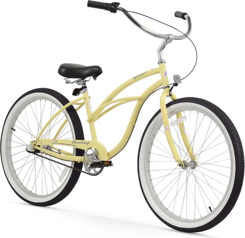 Vista 30 de Sixthreezero Urban Lady Beach Cruiser - Bicicleta híbrida de 3 velocidades para mujer