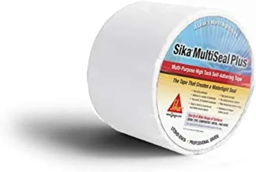 Vista 3 de AP Products Sika 017-413828-25 Multiseal Plus - Cinta adhesiva, color blanco, rollo de 4 pulgadas x 25 pies