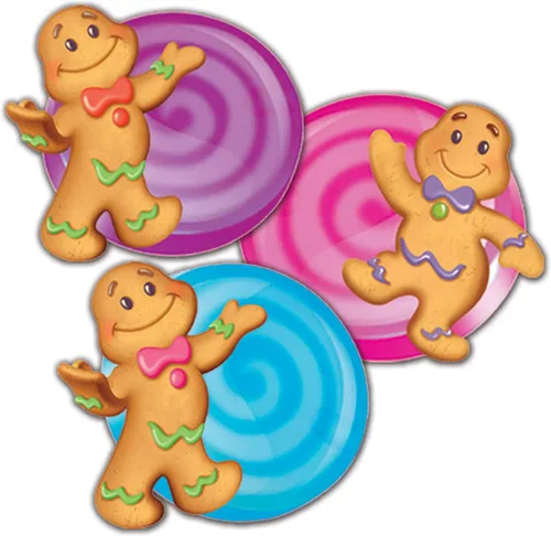 Vista 35 de Eureka Galletas de San Valentín recortadas de papel para decoración de aula para profesores, 36 piezas