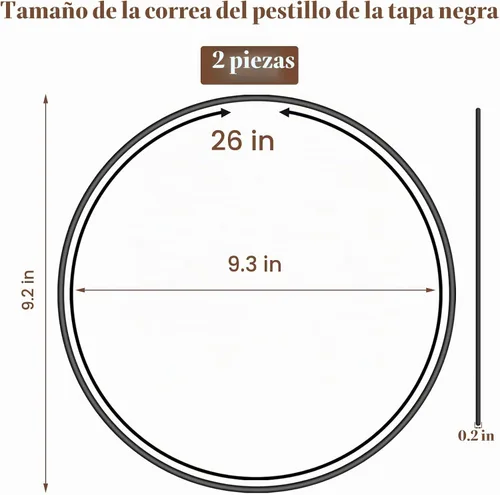 Vista 2 de IWIWE 2 bandas de goma para olla de cocción lenta y correa de tapa, cierre de silicona reutilizable para olla de cocción lenta, compatible con ollas