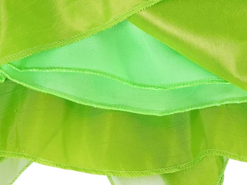 Vista 4 de Jurebecia Disfraz de princesa Tinkerbell para niñas, disfraz de fiesta de cumpleaños de Halloween, vestido de hadas con alas