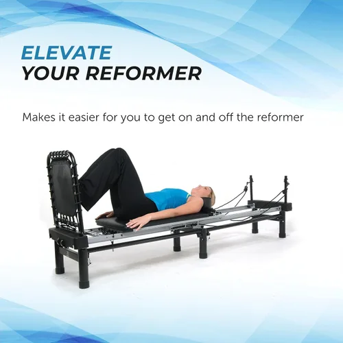 Vista 3 de AeroPilates Reformer Stand - Accesorios complementarios de pilates para reformadores de AeroPilates - Entrenamiento de pilates para entrenamiento