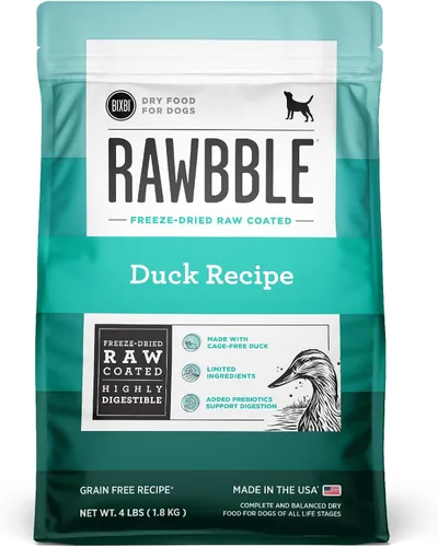 Vista 15 de Comida seca para perros BIXBI Rawbble, de ternera, 1.8 kg - Fabricado en EE. UU. sin comidas de carne ni rellenos - Comida cruda para perros