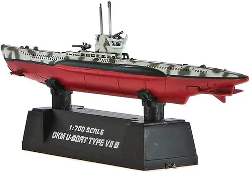 Vista 2 de MRC Easy Model Subs 1:700 - Armada alemana U7B