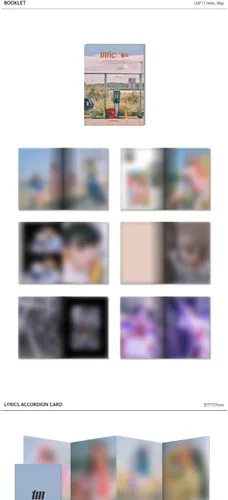 Vista 2 de MAMAMOO MIC ON 12th Mini álbum Versión PRINCIPAL CD+96p Folleto+Letra Tarjeta de acordeón+1p 4 Foto+1ea Pegatina+2p PhotoCard+Seguimiento Sellado