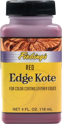 Vista 5 de Fiebing's Edge Kote 4 Fl Oz - Azul - para Colorear Bordes de Cuero en Bolsos, Carteras, Zapatos, Fundas, etc