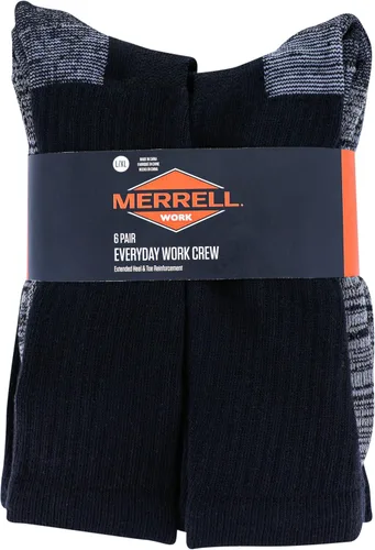 Vista 2 de Merrell Calcetines de trabajo diario de 6 pares