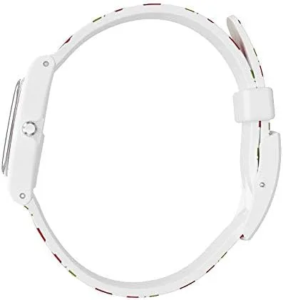 Vista 4 de Swatch Reloj CERISE MOI Unisex (Modelo LW167), Blanco, Pulsera