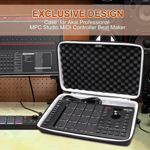 Vista 8 de LTGEM - Funda compatible con Akai Professional MPC Studio MIDI Controller Beat Maker (solo funda)