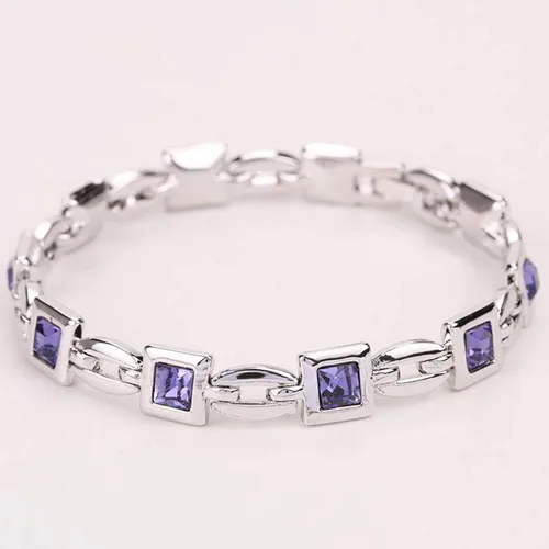 Vista 6 de Rubyyouhe8 Pulsera unisex de 6 colores con colgante de cruz y cuerda elástica para hombre y mujer