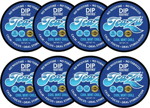 Vista 13 de TeaZA - Bolsas energéticas, sin humo, tabaco alternativo sin nicotina, sin tabaco y saludable para masticar tabaco, alternativa para masticar tiene