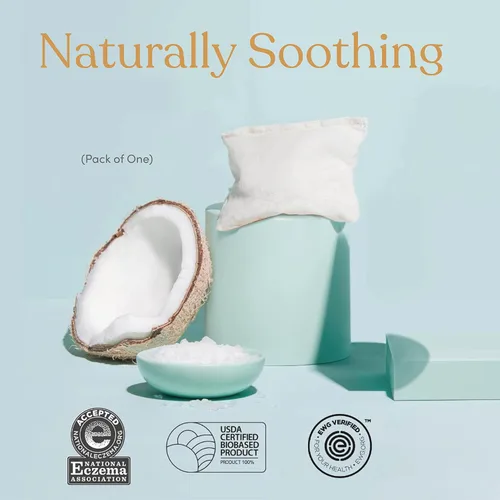 Vista 3 de Remoja de baño de avena para bebés, niños y adultos, remojo de té de baño para bebés, hecho con prebióticos para aliviar la piel seca, picazón