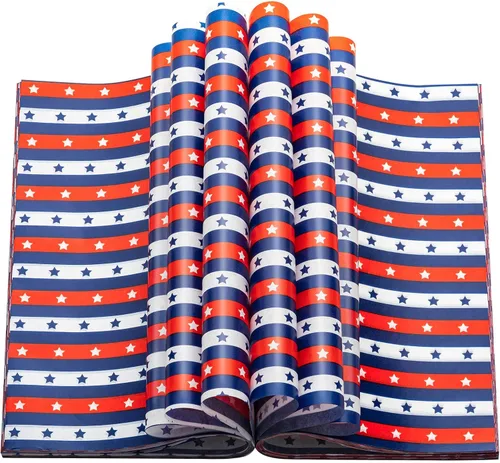 Vista 24 de 100 piezas de hojas de papel encerado de regreso a la escuela para alimentos, papel encerado para envoltorios de sándwiches de comida, envoltorios