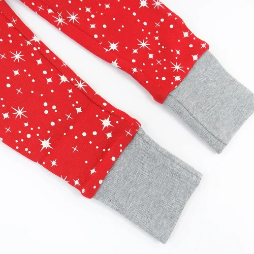 Vista 4 de HonestBaby Girls Organic Cotton 2-Piece Snug Fit Pajama Set