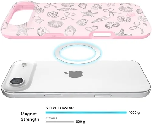 Vista 1396 de VELVET CAVIAR Funda para iPhone 15, compatible con MagSafe, probada contra caídas de 10 pies, fundas protectoras de diseño, leopardo color rosa