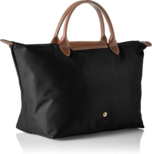 Vista 2 de Longchamp Bolso mediano Le Pliage para mujer, color negro