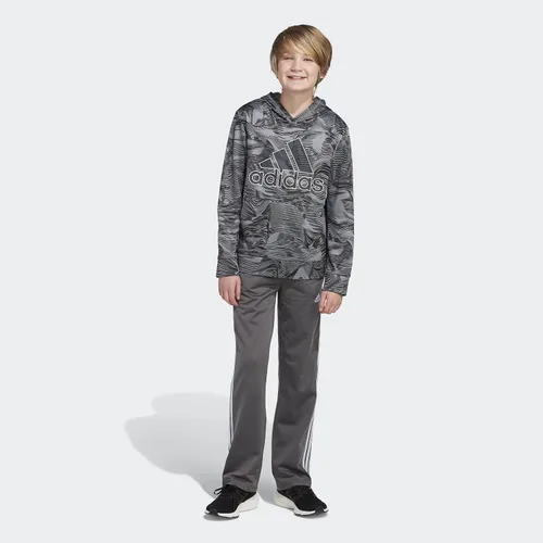 Vista 4 de adidas Sudadera con capucha con estampado de camuflaje Warp para niño