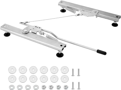 Vista 6 de Kit de Deslizador de Asiento Racewill con Hardware - Compatible con Go Kart, Go Cart, Asientos de Cubo - Universal