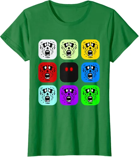 Vista 28 de Camiseta Zombie Rush Zombies Negro