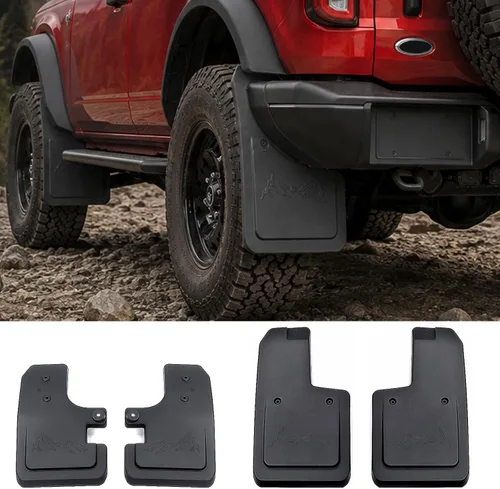 Vista 11 de Mabett - Aletas de barro delanteras para Ford Bronco 2021-2026, accesorios de 2/4 puertas 2 pzas