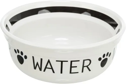 Vista 6 de Trixie Eat on Feet - Juego de dos cuencos de cerámica para perros, 1,6 litros
