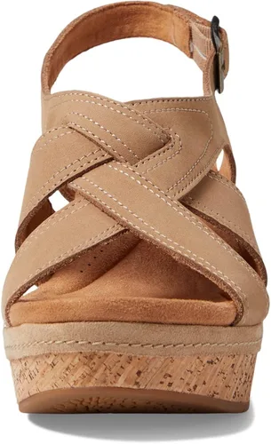 Vista 2 de Clarks Elleri Rae Sandalia de cuña para mujer