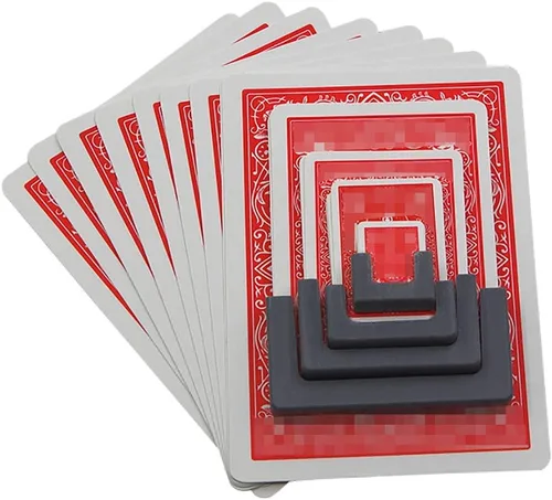 Vista 5 de Enjoyer - Tarjeta de felicitación con texto en inglés "Magic Tricks Big to Small Play", magia gimmick