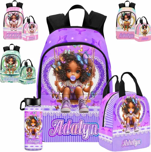 Vista 73 de Texto personalizado Elefante desgaste gafas mochila mochila mochila casual Daypack bolsa para mamá niñas, color86-4, Mochilas Daypack