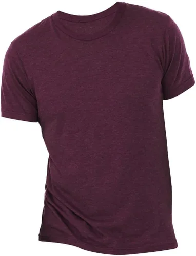 Vista 33 de BELLA+CANVAS Camiseta de cuello redondo para hombre mezcla triple oliva