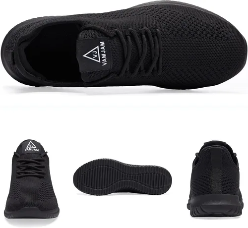Vista 3 de BXYJDJ Zapatos deportivos para correr para hombre, para caminar, atléticos, gimnasio, fitness, deportes, ligeros, informales, para trabajo, correr
