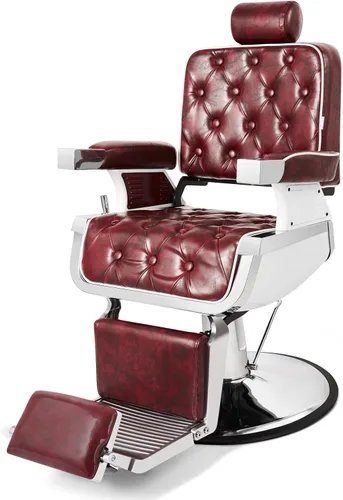 Vista 9 de Artist hand Silla de peluquero, silla de salón de belleza, reclinación hidráulica de alta resistencia para estilista, salón de tatuajes, silla