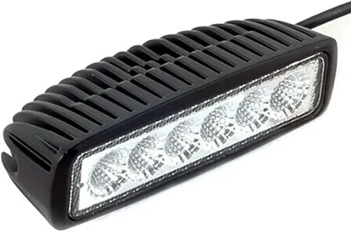 Vista 6 de Yibid Faro de trabajo LED de 18W para motocicleta, luz delantera antiniebla para Honda Yamaha Suzuki Bobber Cafe Racer Cruiser ATV, embarcaciones
