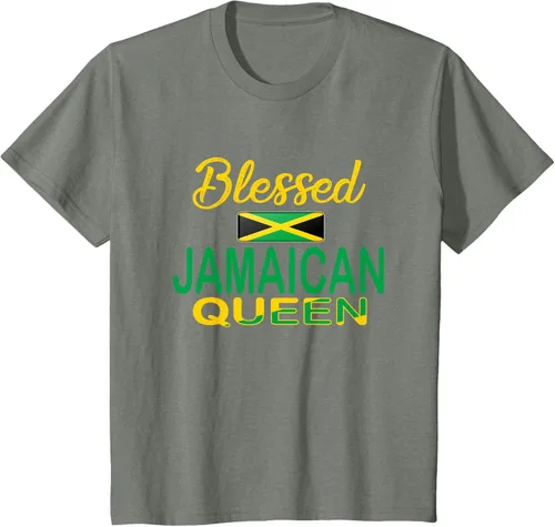 Vista 70 de Blessed Jamaicana Queen Jamaicana para mujer Jamaicana, Negro