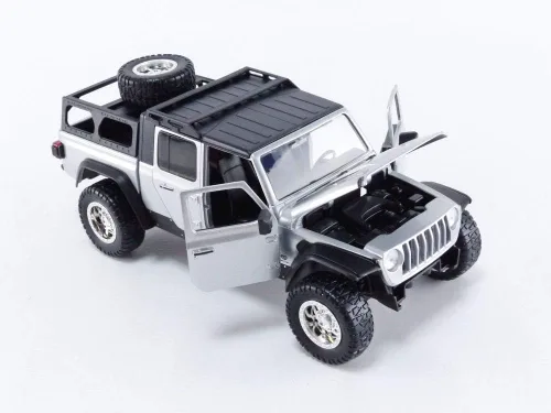 Vista 8 de Jada Toys Fast & Furious F9 1:24 2020 Jeep Gladiator - Auto fundido a presión, juguetes para niños y adultos